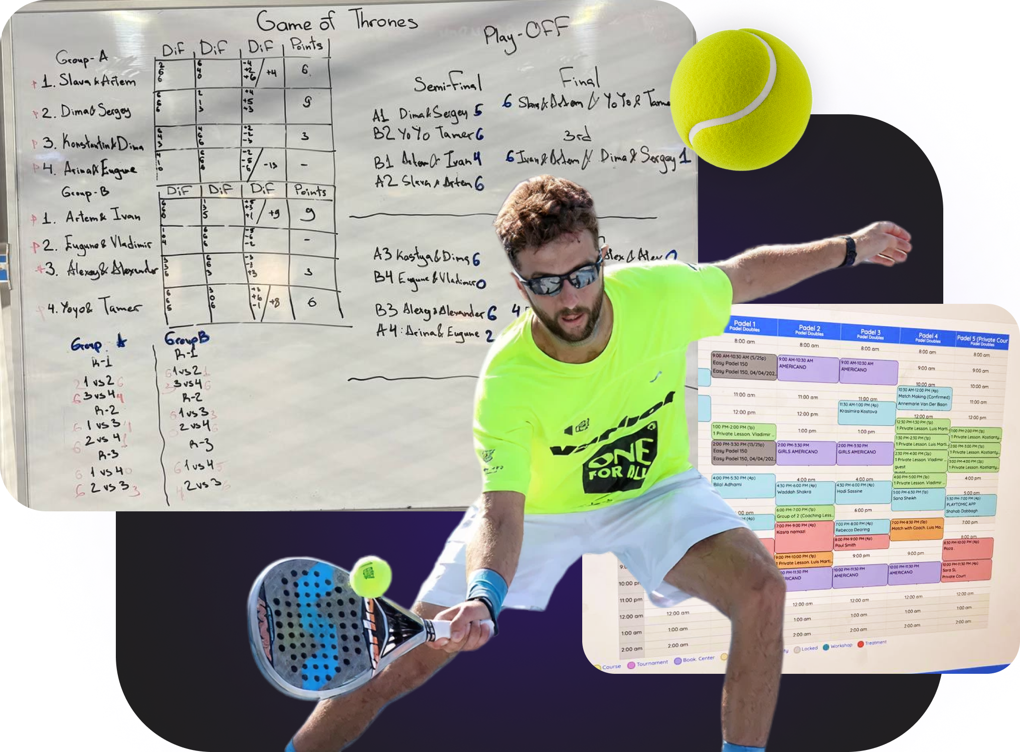 Challenge visual mockup
